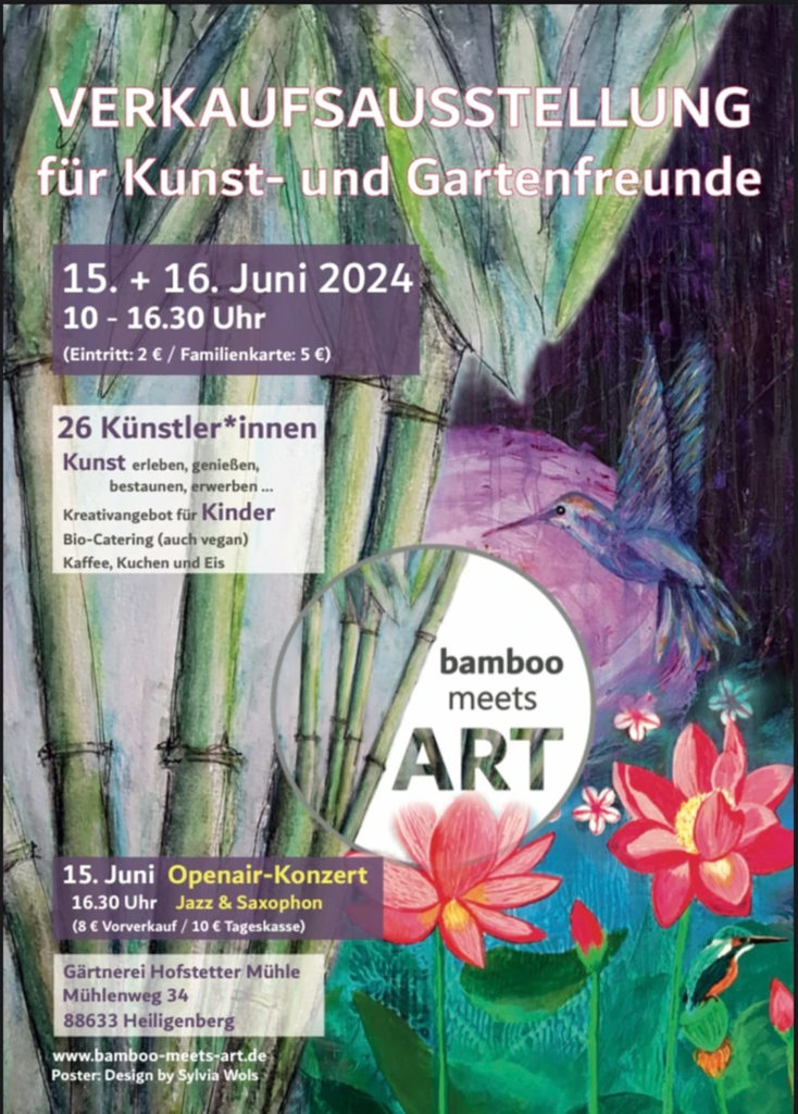 bamboo meets ART 2024 - Veranstaltungsflyer