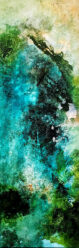 "Im Fluss des Lebens" - Acrylbild von Yvonne Göttmann